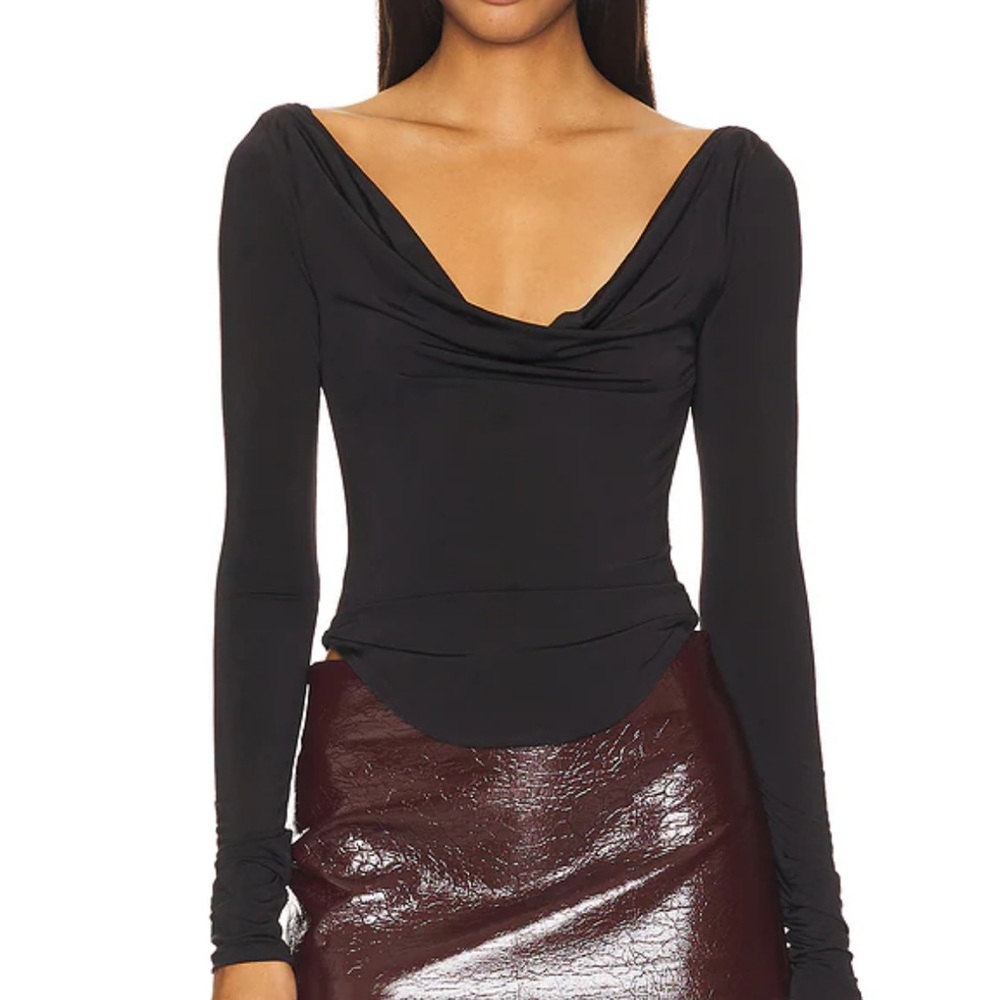 Lovers + Friends Xander Top in Black (New With Tags)